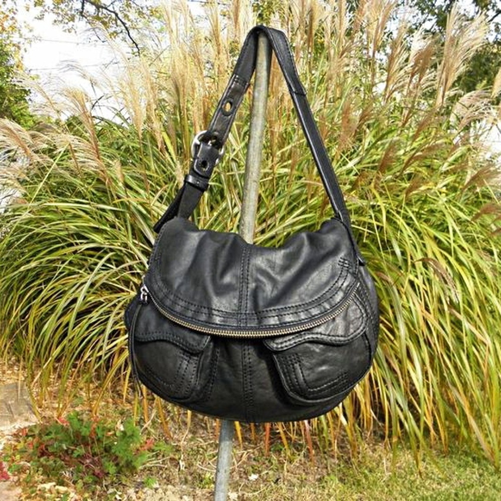 Lucky Brand Black Stash Bag